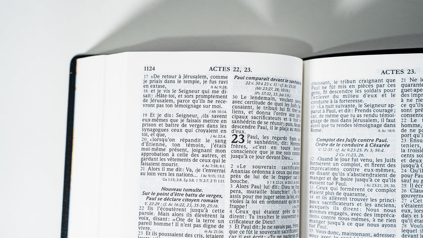 Bible de poche
