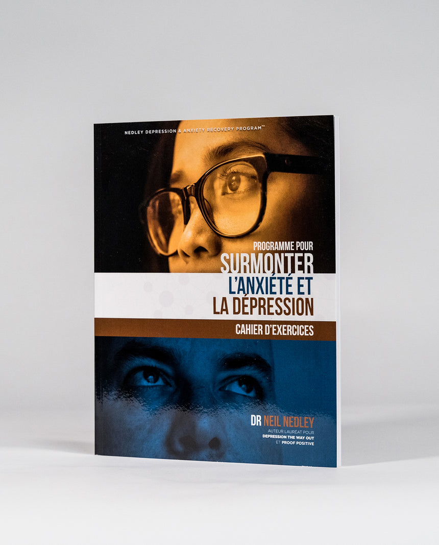 Surmonter l'anxiété et la dépression - Cahier d'exercices 🇫🇷 🇧🇪🇨🇭