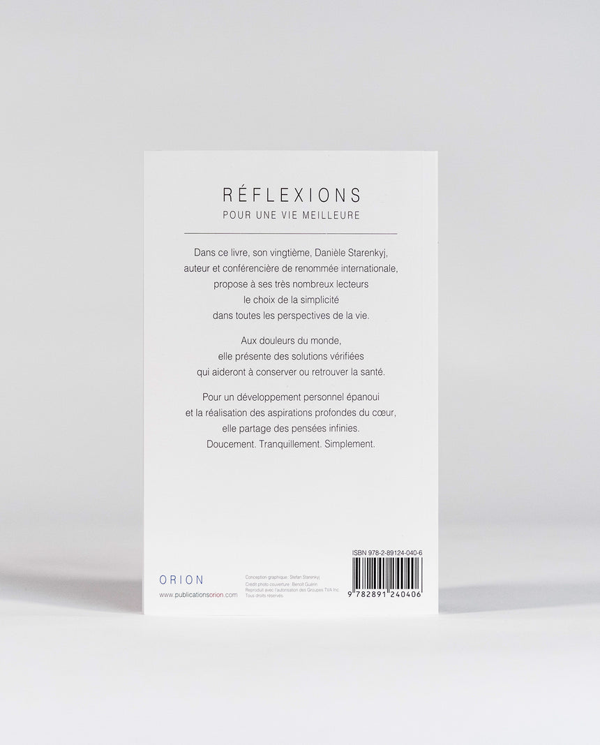 Réflexions pour une vie meilleure