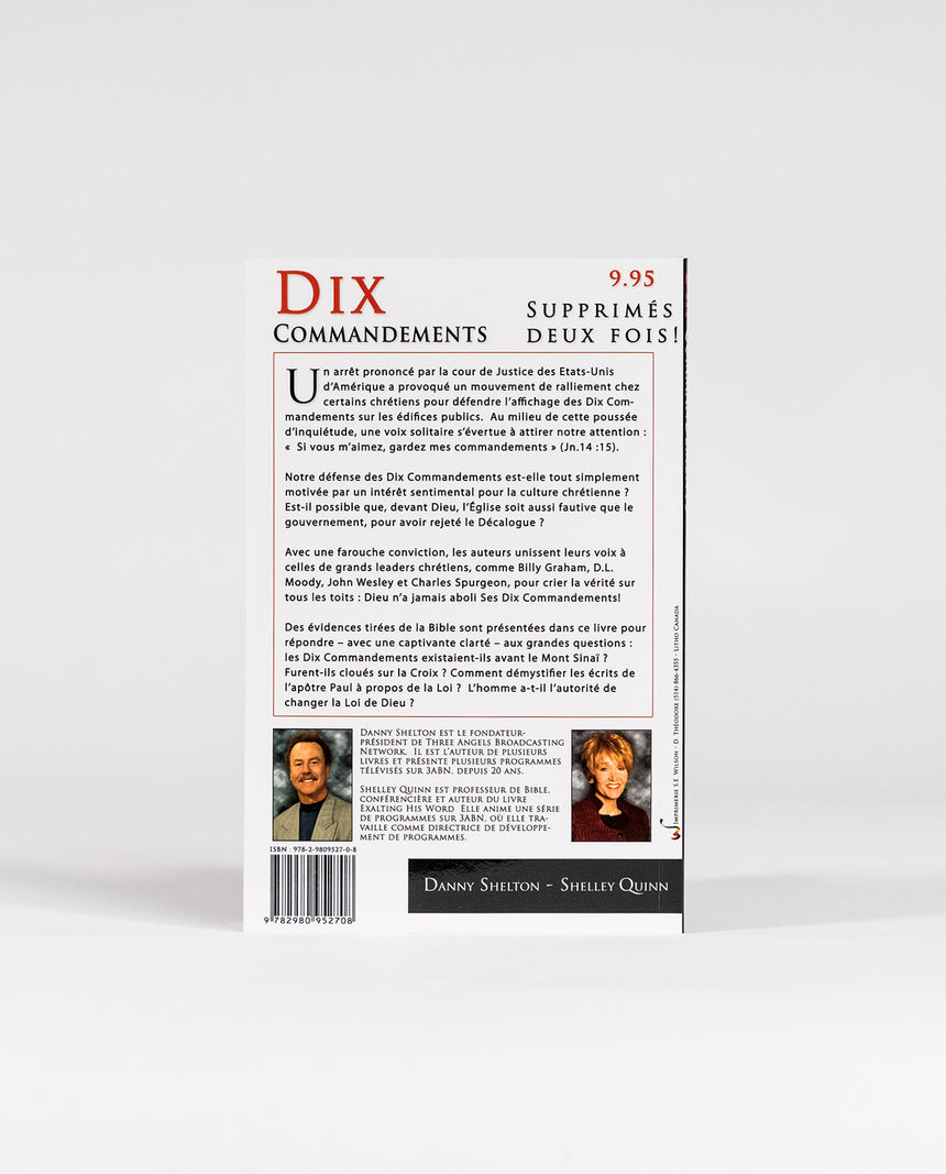 Les dix commandements supprimés deux fois