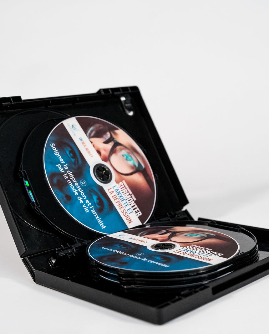 Surmonter l’anxiété et la dépression, coffret DVD du programme 🇫🇷 🇧🇪🇨🇭