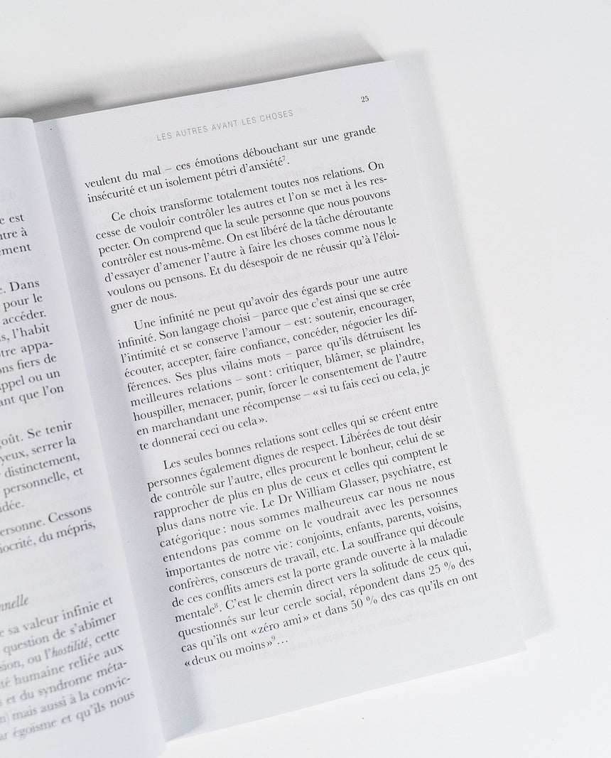 Réflexions pour une vie meilleure